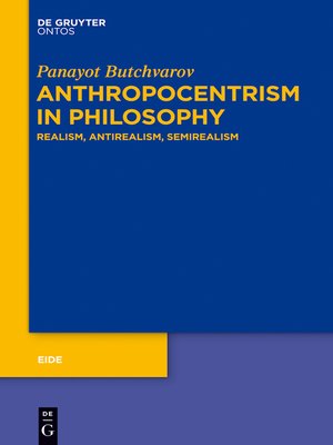 cover image of Anthropocentrism in Philosophy